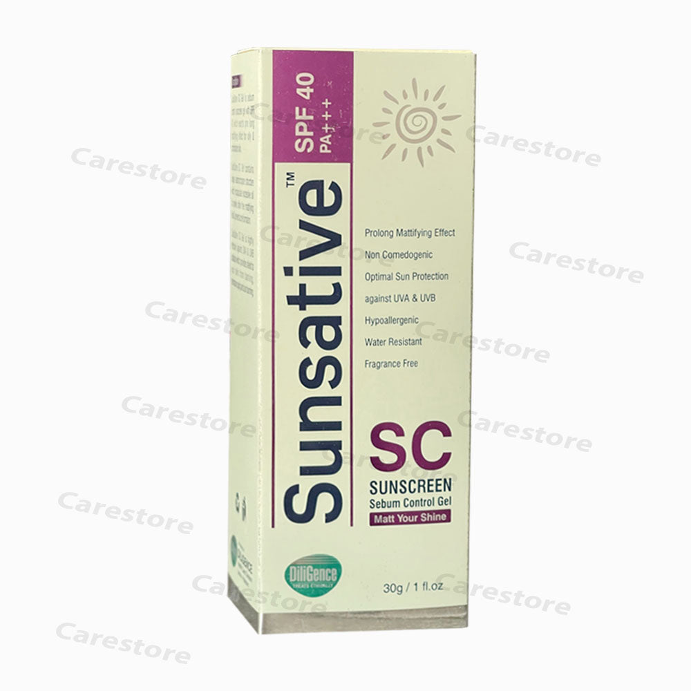 Sunsative Sunscreen Gel SPF40