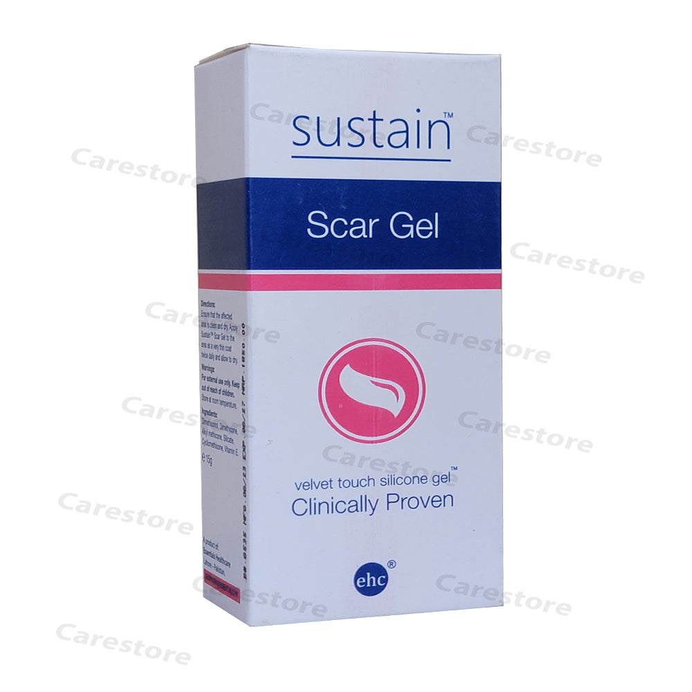 Sustain scar gel velvet touch silicon gel clinically proven