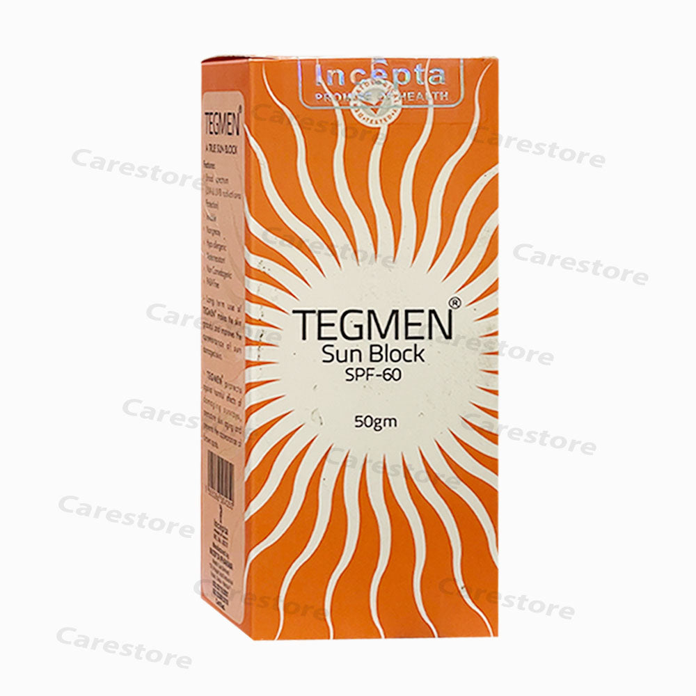 Tegmen SC Sun Block SPF-60 50gm