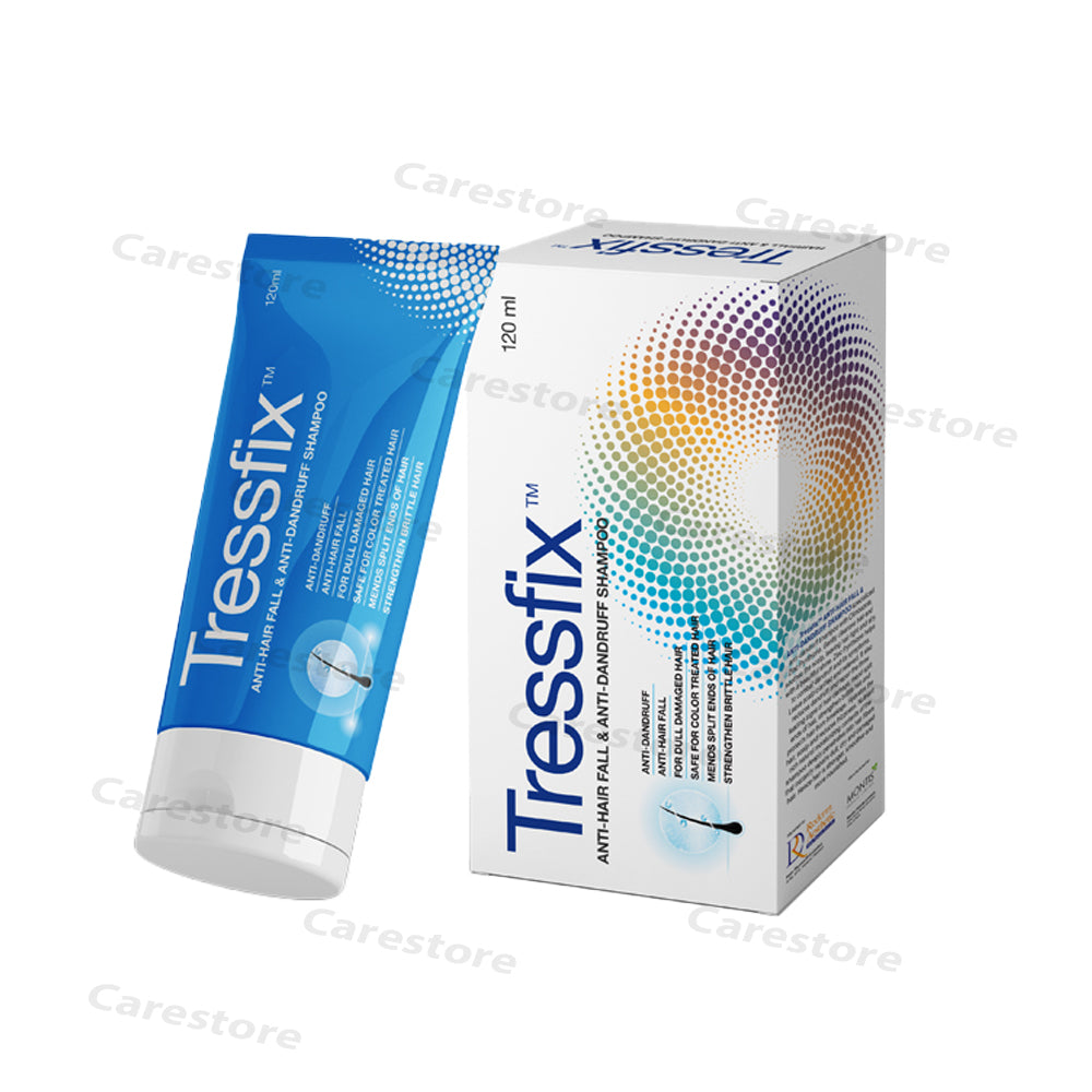 Tressfix Hairfall & Anti-Dandruff Shampoo 120ml – CareStore