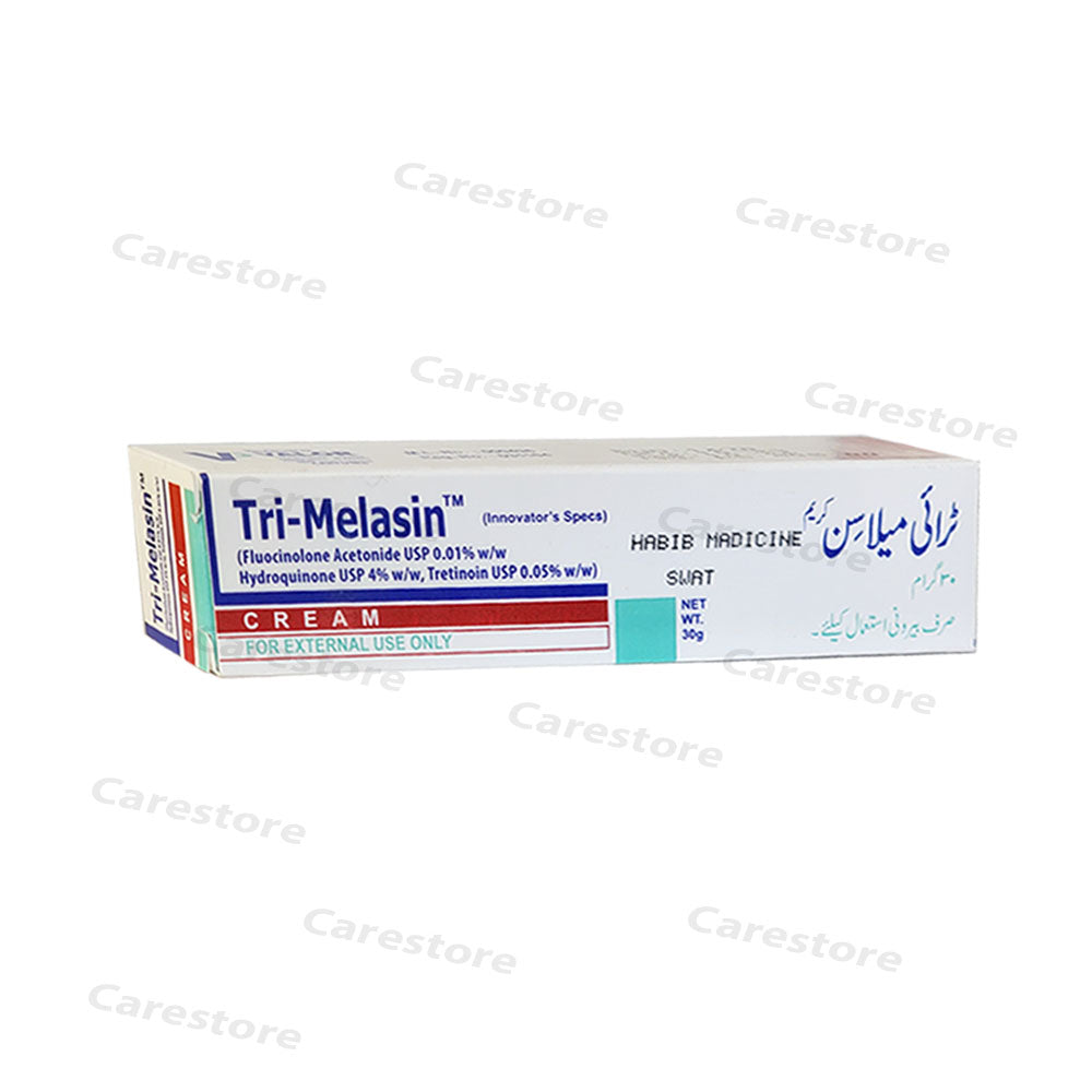 tri melasin cream 30g valor pharma