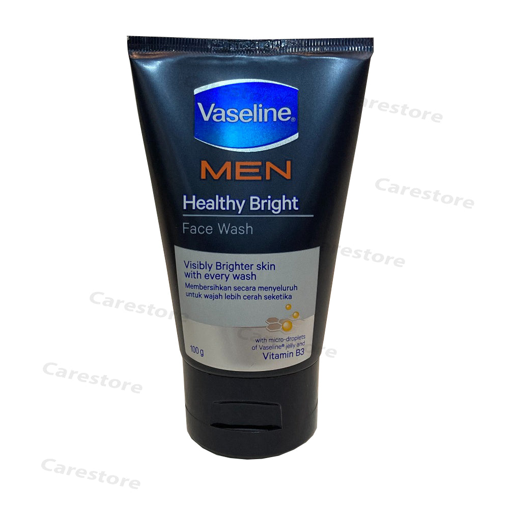 Vaseline men healthy bright face wash 100g