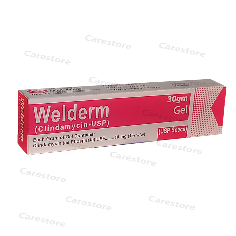  welderm clindamycin 30gm gel welmed pharma