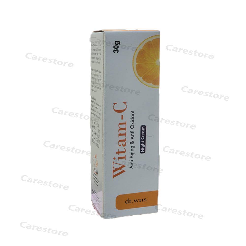 witam C night cream 30g nutrasource international